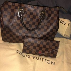 Louis Vuitton Speedy 30 w/ Wallet